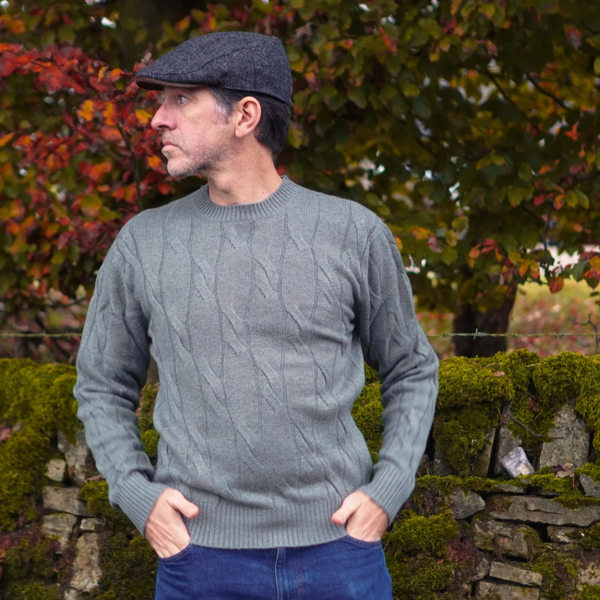 The Vinson Cable Knit - 100% Cashmere - Cable Knit Jumper