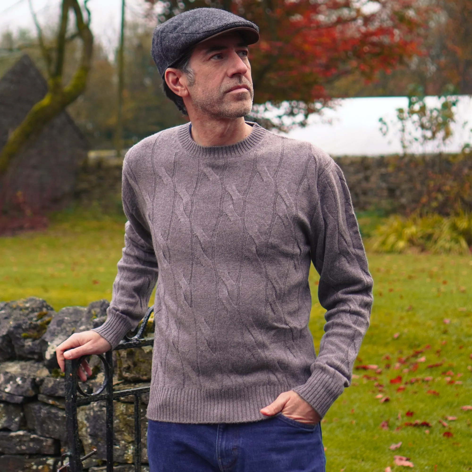 The Vinson Cable Knit - 100% Cashmere - Cable Knit Jumper