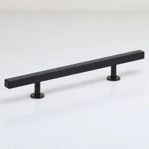 The Vouvant Collection Pull - 128mm Center to Center (5") - Matte Black - Handle Pull Decorative Hardware