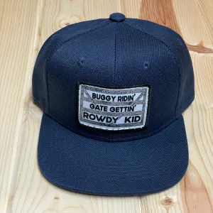 The Whole Herd Boy's "Rowdy Kid" Leather Patch Hat