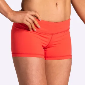 The WOD Life - Women's Balance Shorts - Poppy Red