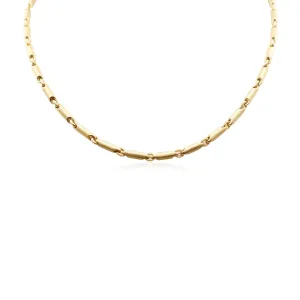 Theo Fennell Satin/Polished Finished 16" Necklace - 18ct Yellow Gold