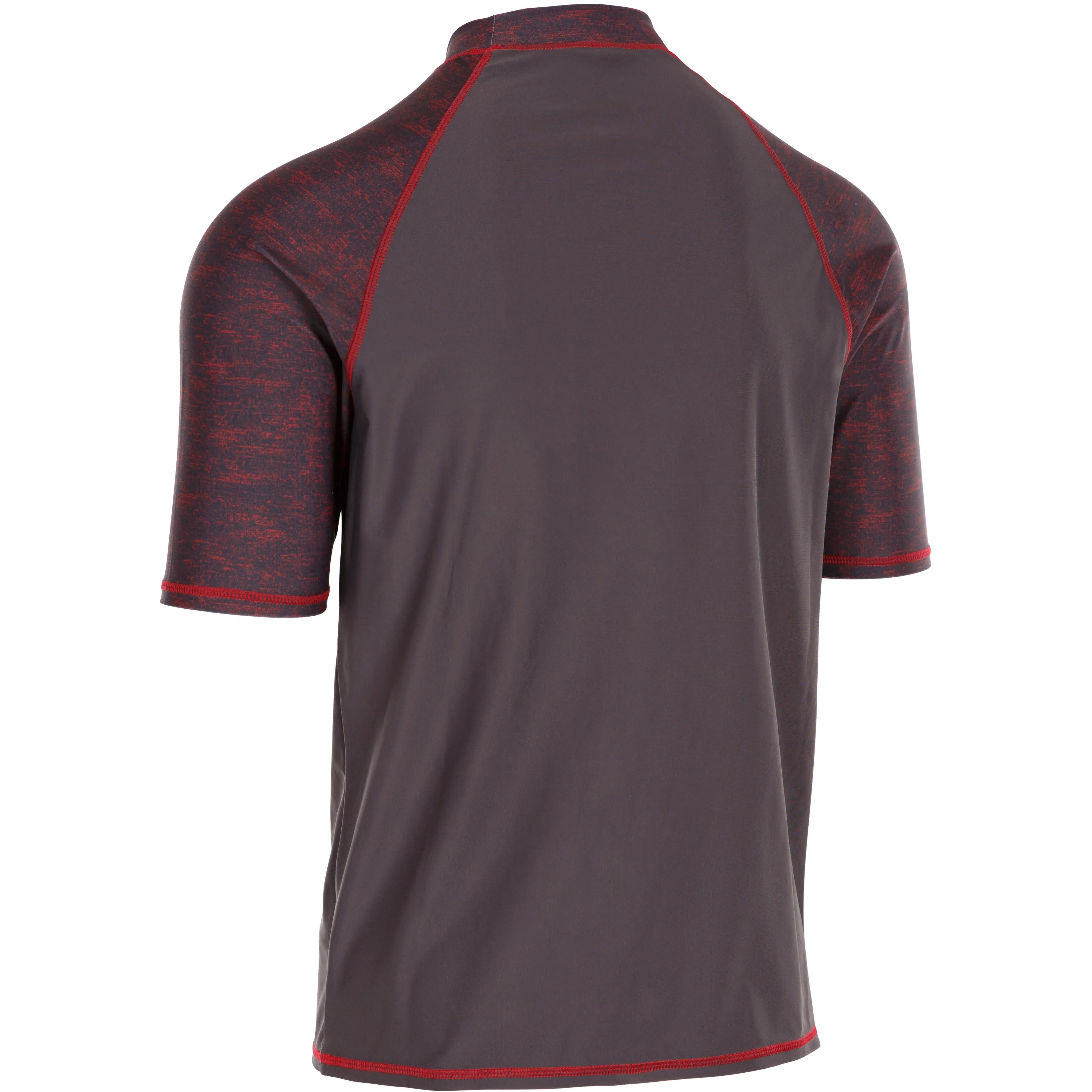 Theo Men's UV Protection Rashguard Top in Dark Grey