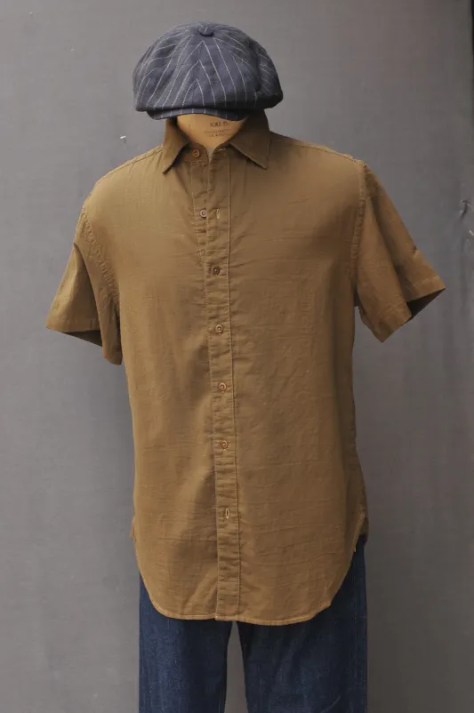 Theo Short Sleeve Shirt - Olive - M