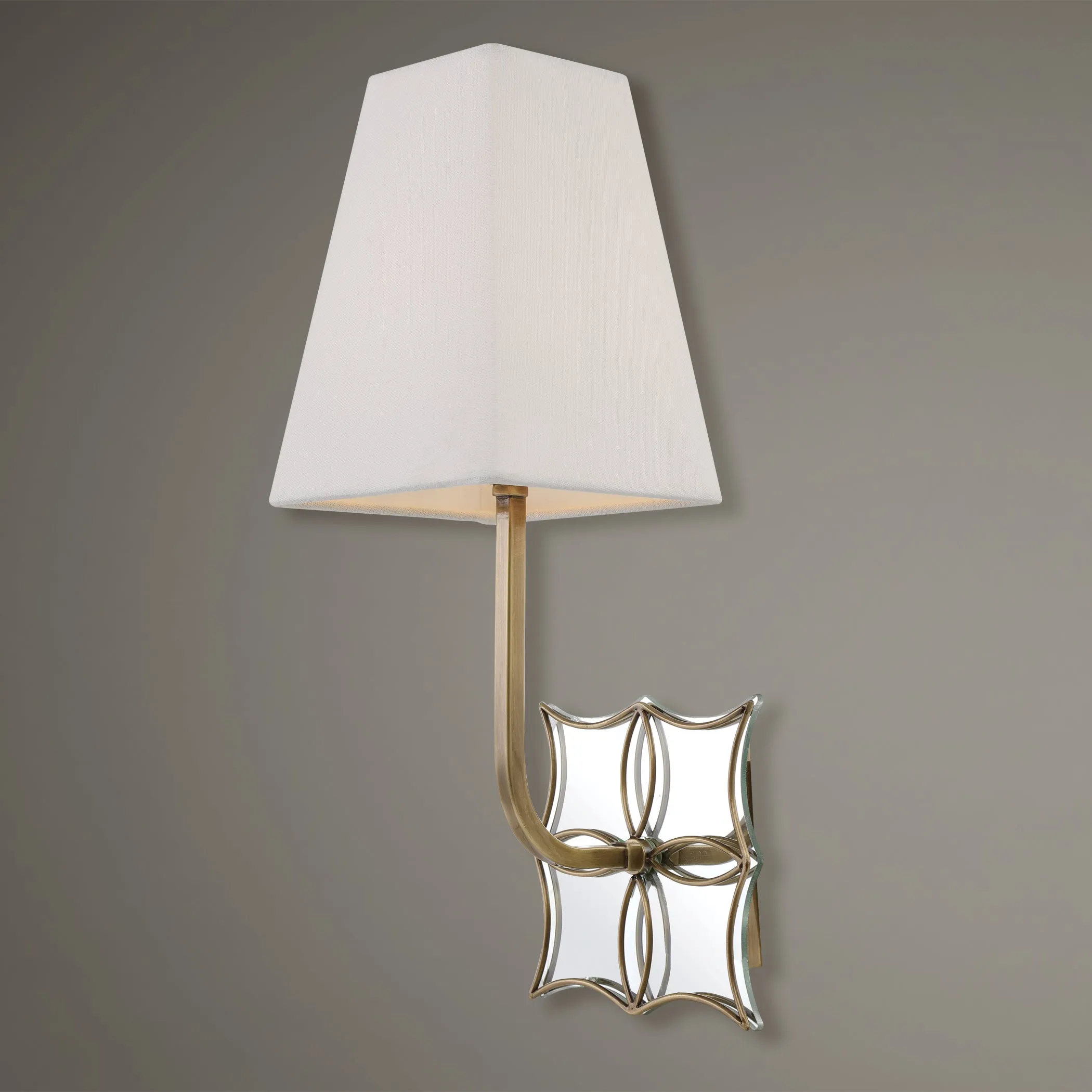 Theodora Brass 1 Light Sconce