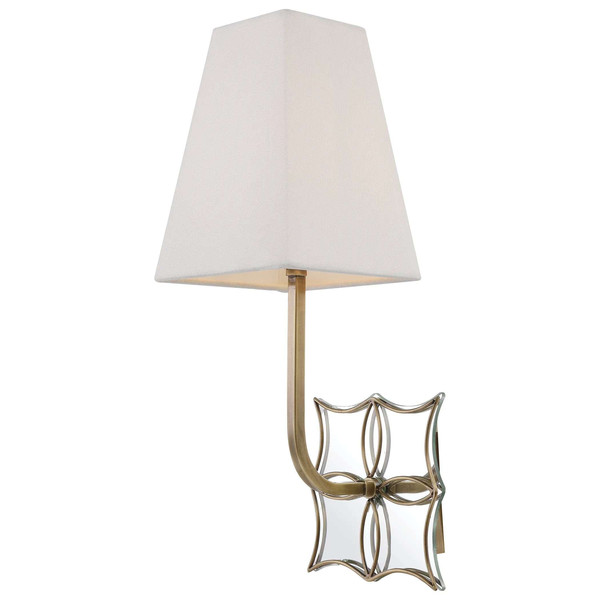 Theodora Brass 1 Light Sconce