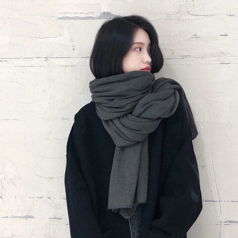 Thick and Warm Winter Outdoor Wrap Scarves