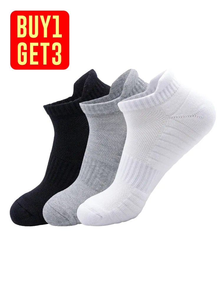 Thickened Towel Botton Short Running Breathable Men'S Socks