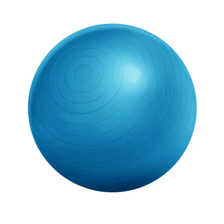 Thickening Explosion-proof Big Yoga Ball Sport Fitness Ball Environmental Pregnant Yoga Ball, Diameter: 65cm(Blue)