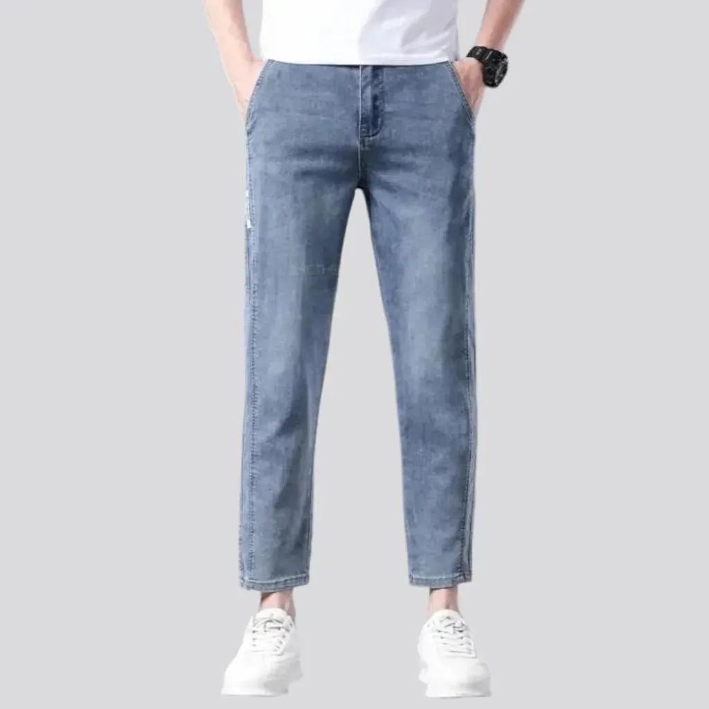 Thin men's vintage jeans