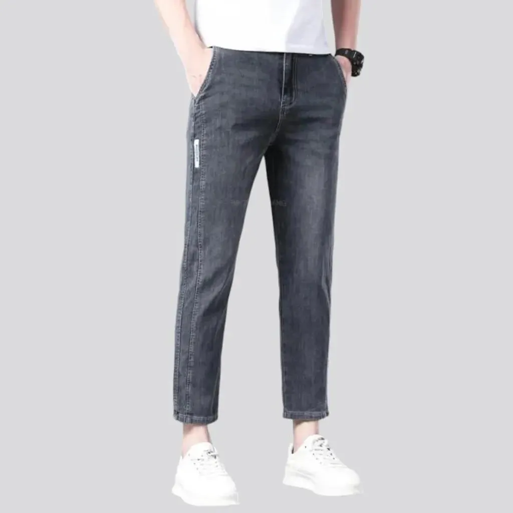 Thin men's vintage jeans