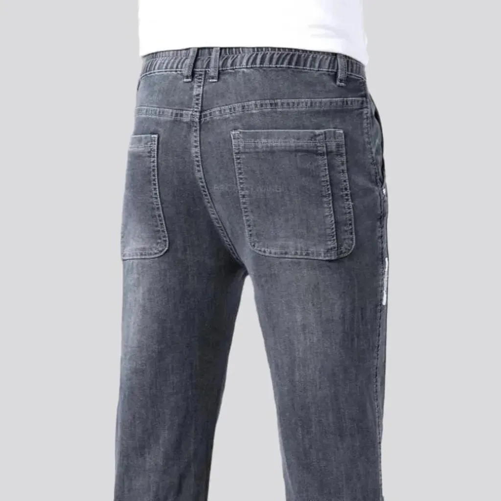 Thin men's vintage jeans