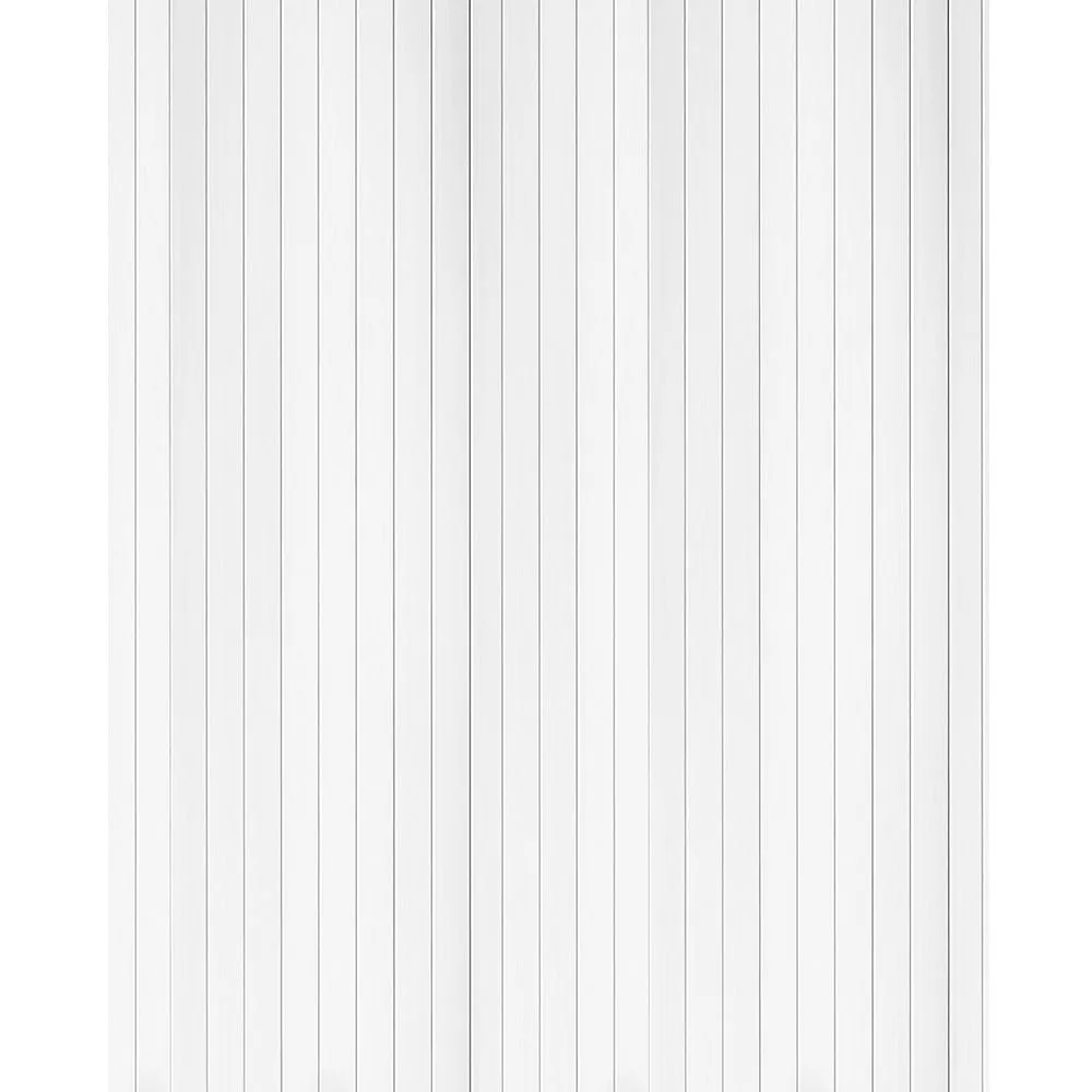 Thin Smooth White Planks Printed Backdrop