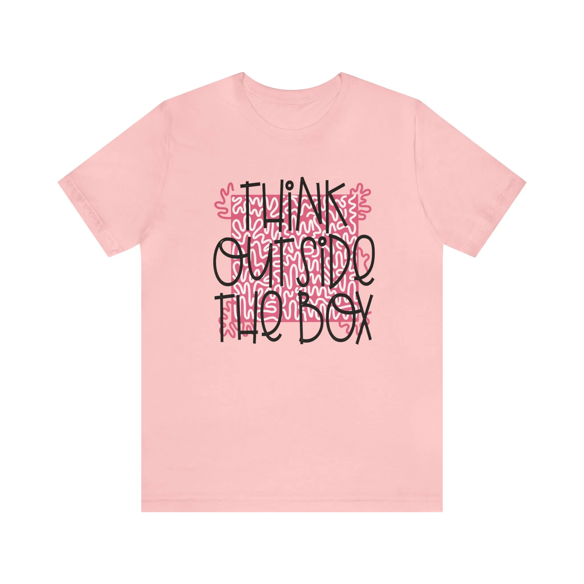 Think outside the box Unisex Jersey Short Sleeve Tee