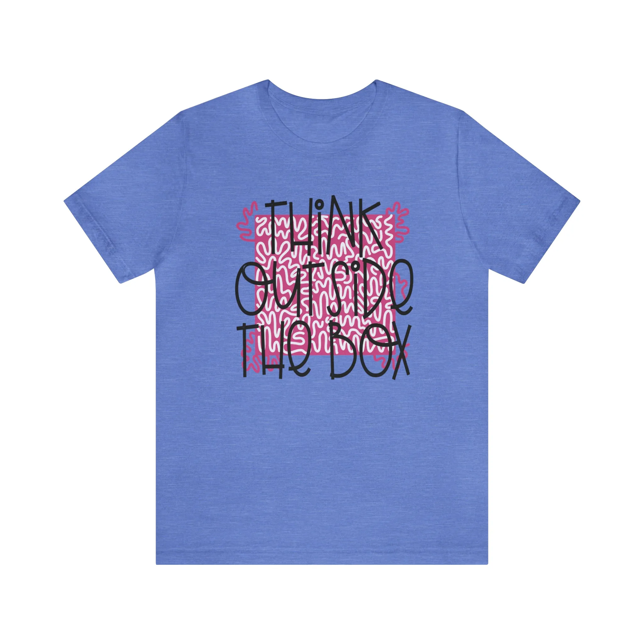 Think outside the box Unisex Jersey Short Sleeve Tee