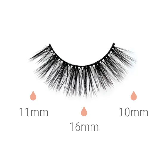 THINK TWICE - Vegan Magnetic Eyelashes *Eyeliner sold separately*