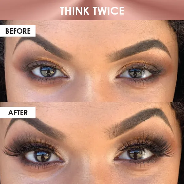 THINK TWICE - Vegan Magnetic Eyelashes *Eyeliner sold separately*