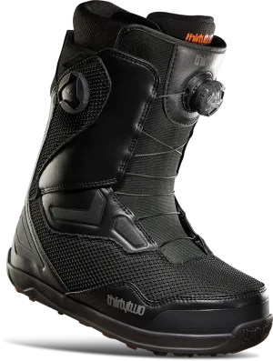 Thirtytwo TM-2 Double Boa Wide Snowboard Boots Mens 2024 Black