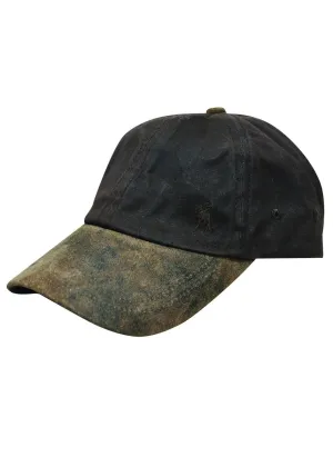 Thomas Cook Oilskin Cap - Dark Brown