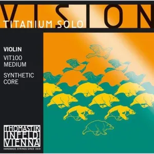 Thomastik Vision Titanium Solo Violin String Set