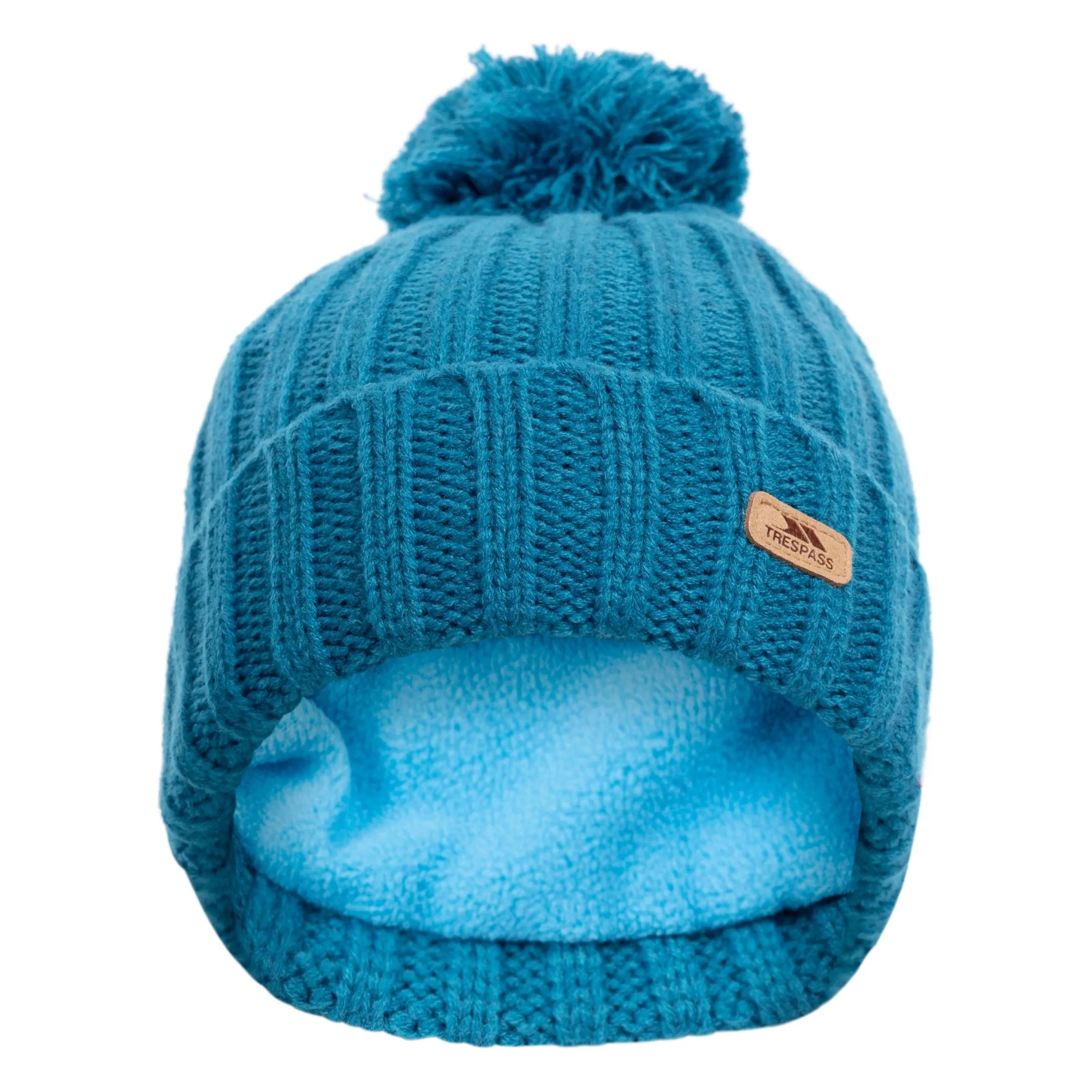 Thorns Unisex Bobble Hat in Bondi Blue