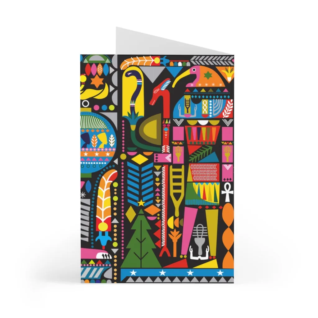 Thoth and Feathered Friends Greeting Cards (7 pcs)