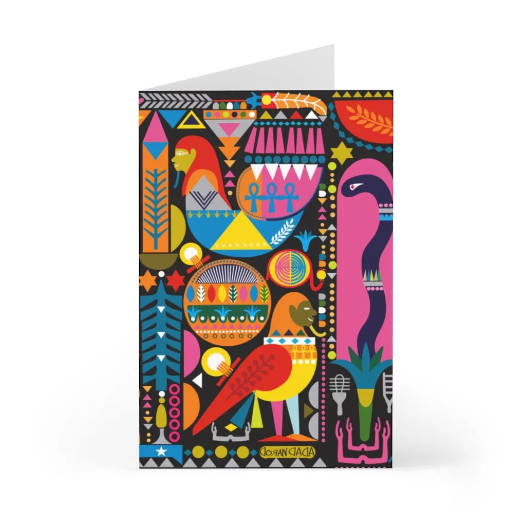 Thoth and Feathered Friends Greeting Cards (7 pcs)