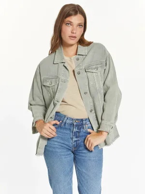 Thread & Supply Frosty Green Opal Denim Jacket