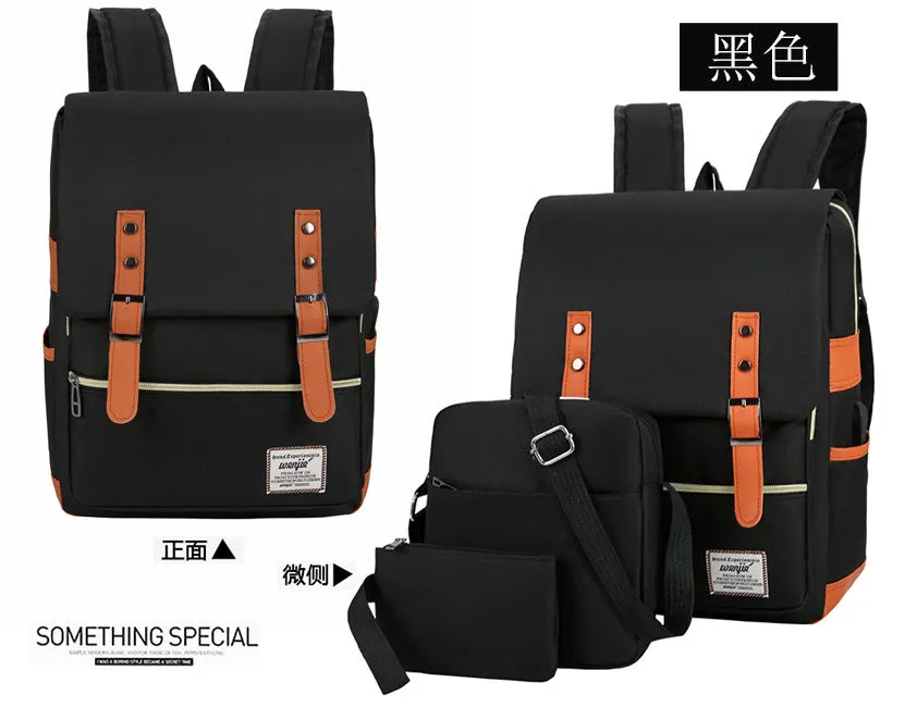 Three-piece suit Large Sport Swagger Bag with Nylon Material Backpack