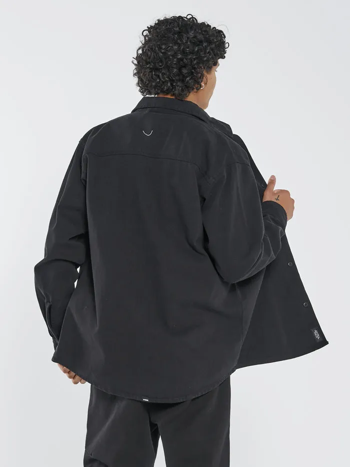 Thrills Union Work Shirt - Black