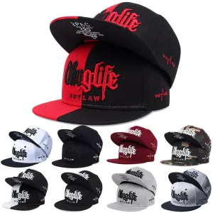 Thuglife Embroidery Hiphop Baseball Cap Snapback Hat