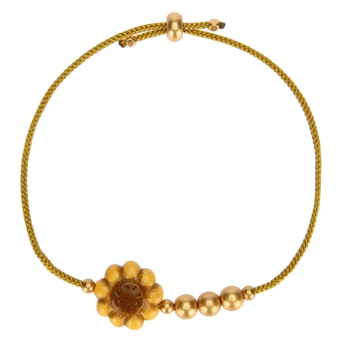 Thun - bracciale con girasole in ceramica | rohome