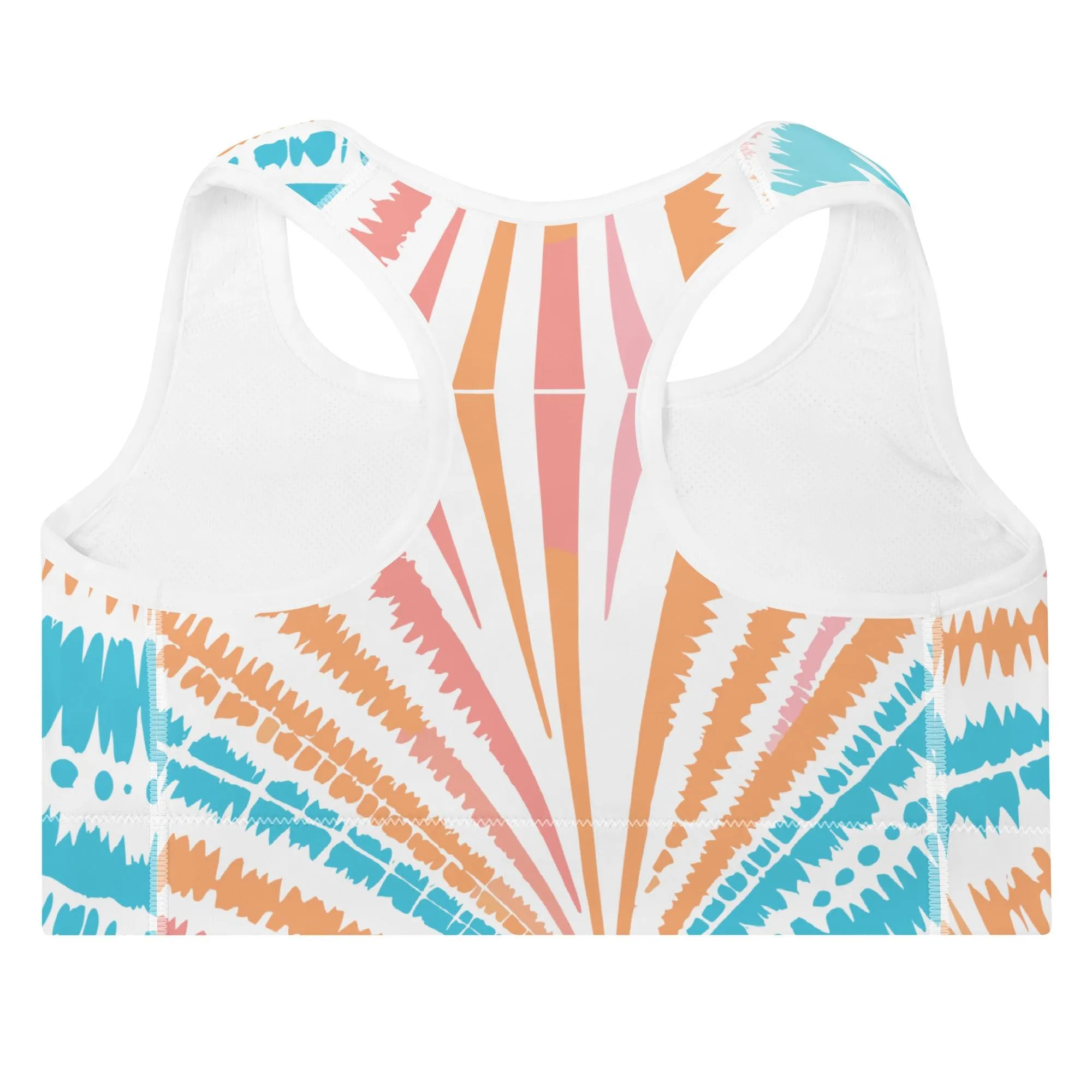 Tie-dye Padded Sports Bra Peachy Twister