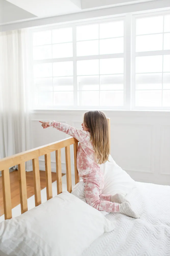 Tie Dye Pink Long Sleeve Pajama