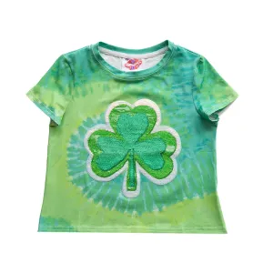 Tie Dye Shamrock Tee