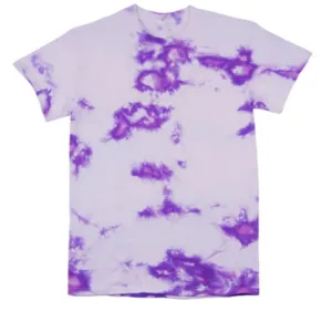 Tie Dye Short Sleeve Tee - Lavendar Wave