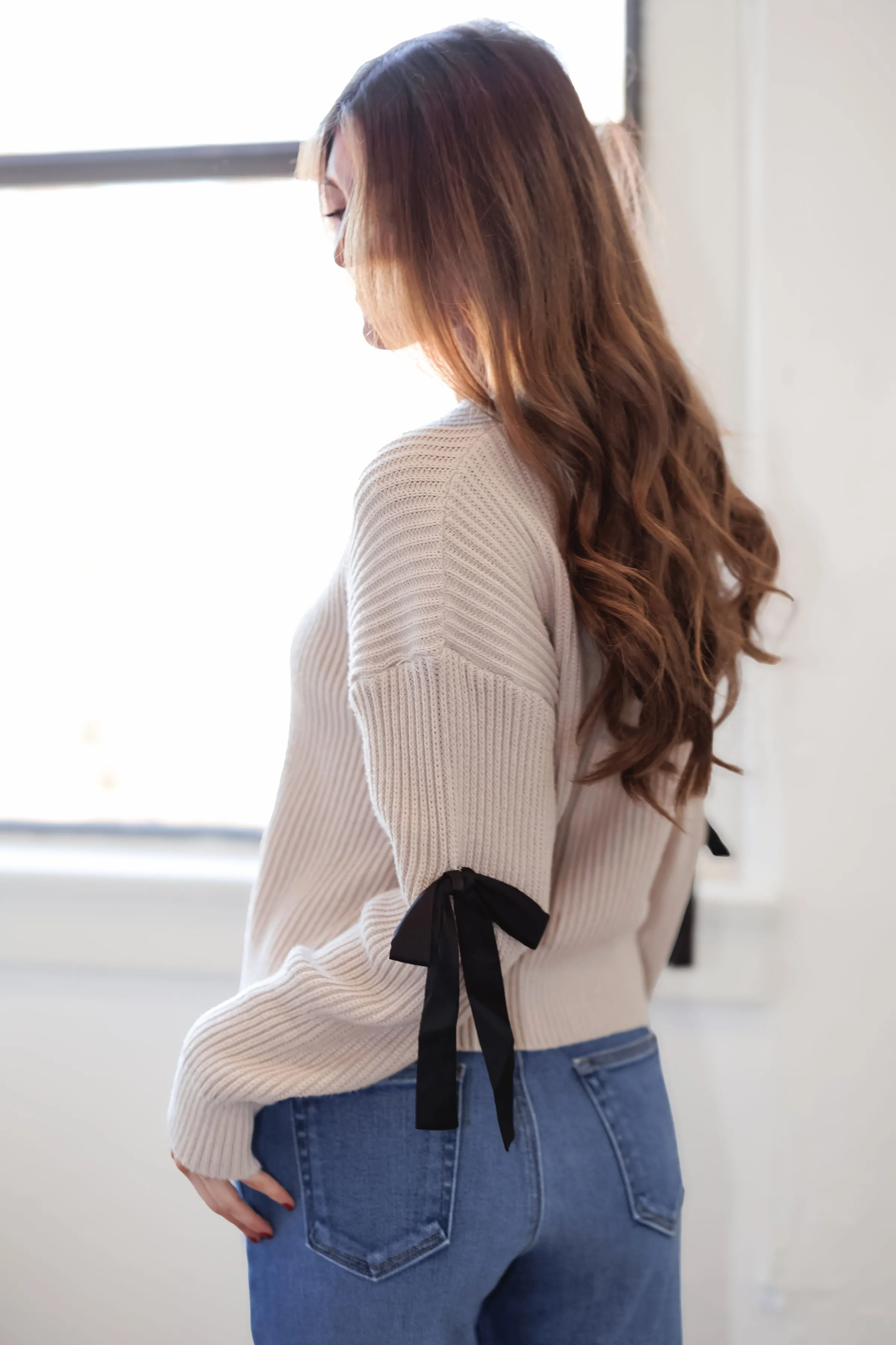 Tied With Care Sweater