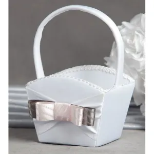 Tie(ing) the Knot Flower Girl Basket