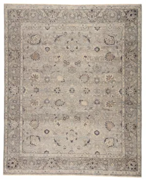 Tierzah TRZ03 Grey/Beige Rug