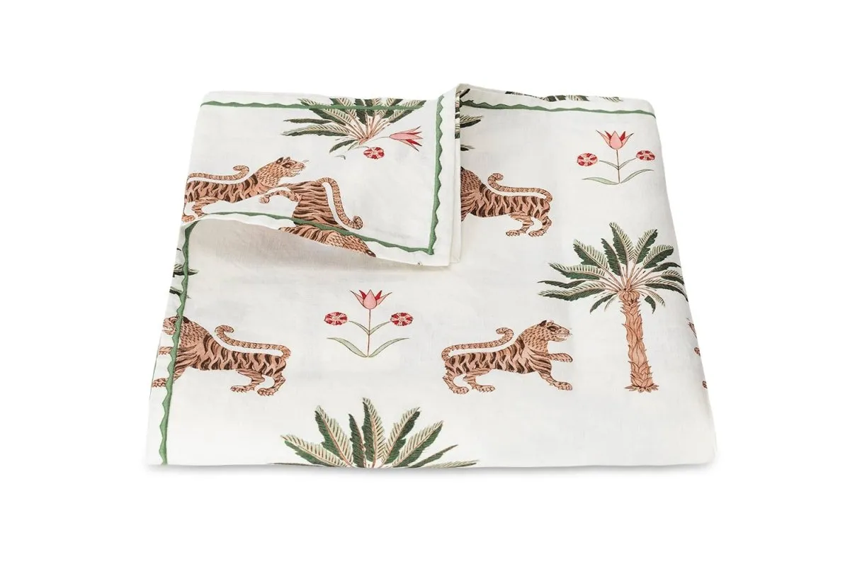 Tiger Palm Tablecloths by Matouk Schumacher