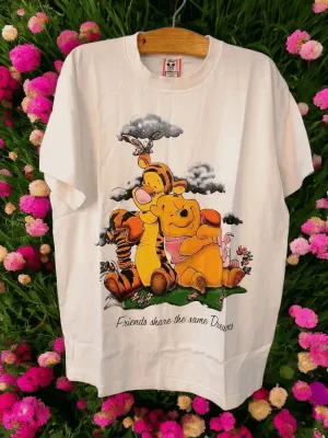 Tigger and Winnie The Pooh t shirt