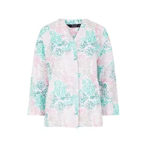 TIGI 14/16 Patchwork Paisley Print Cotton Shirt