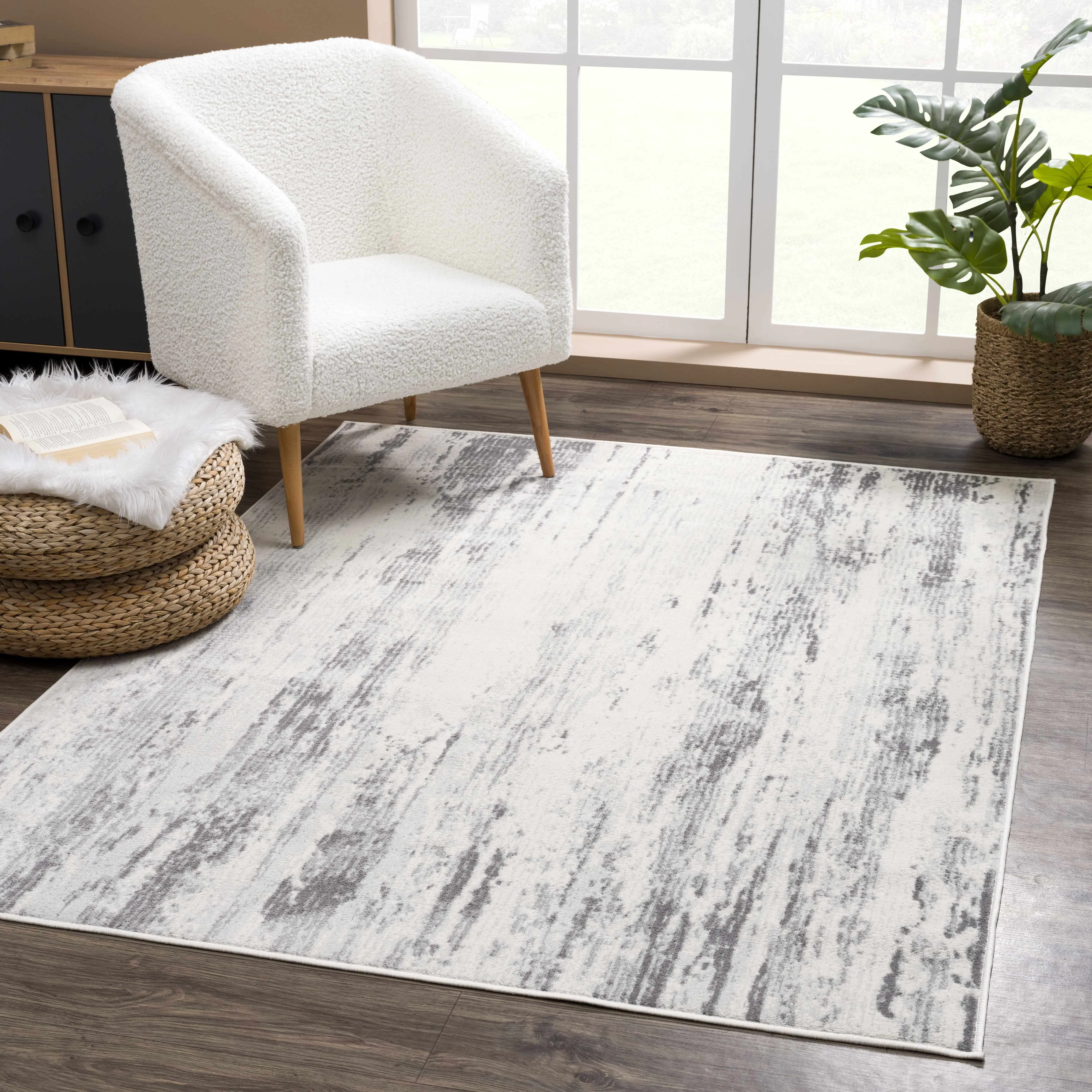 Tigrima Ivory & Gray 2320 Area Rug