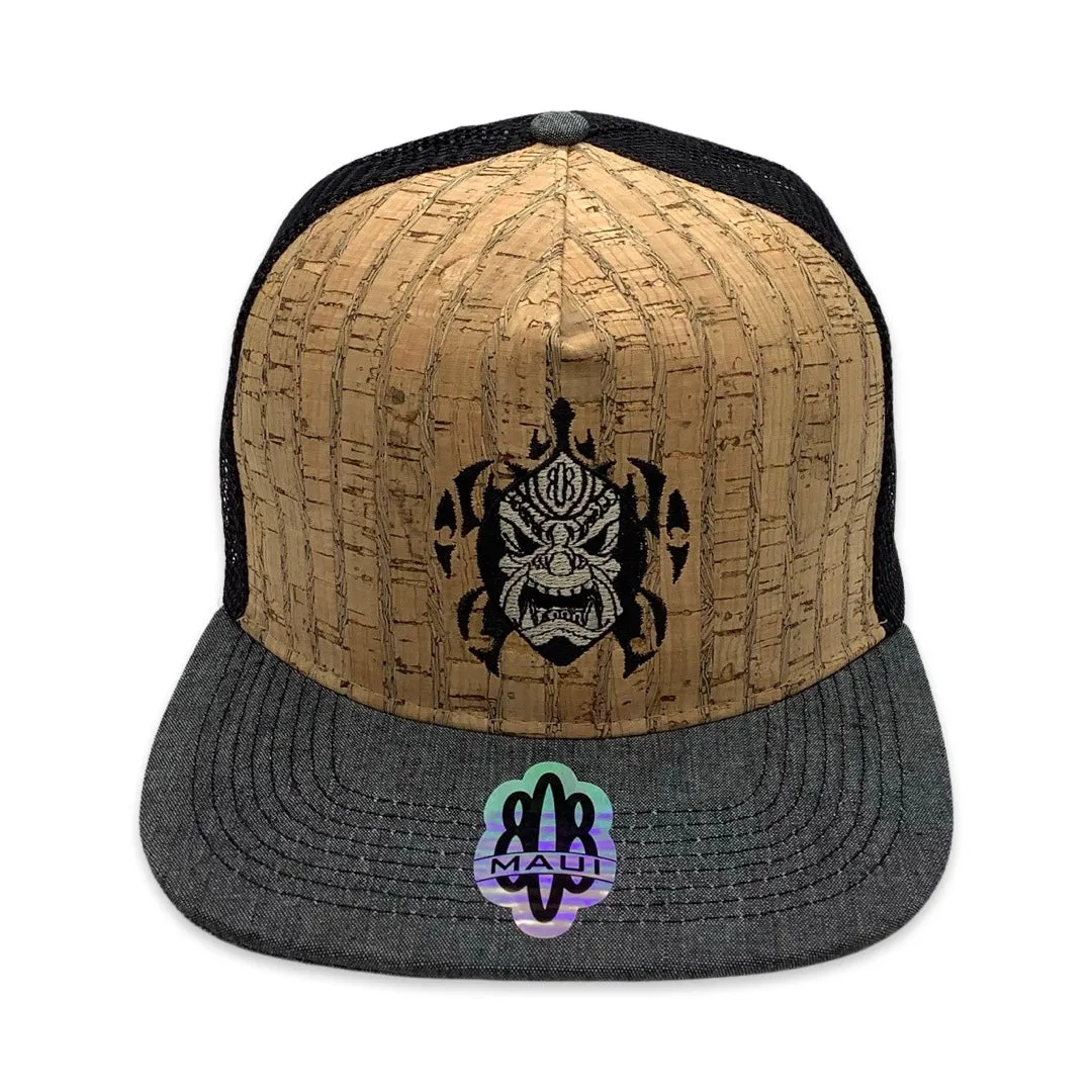 Tiki Honu Flatbill Trucker Hat