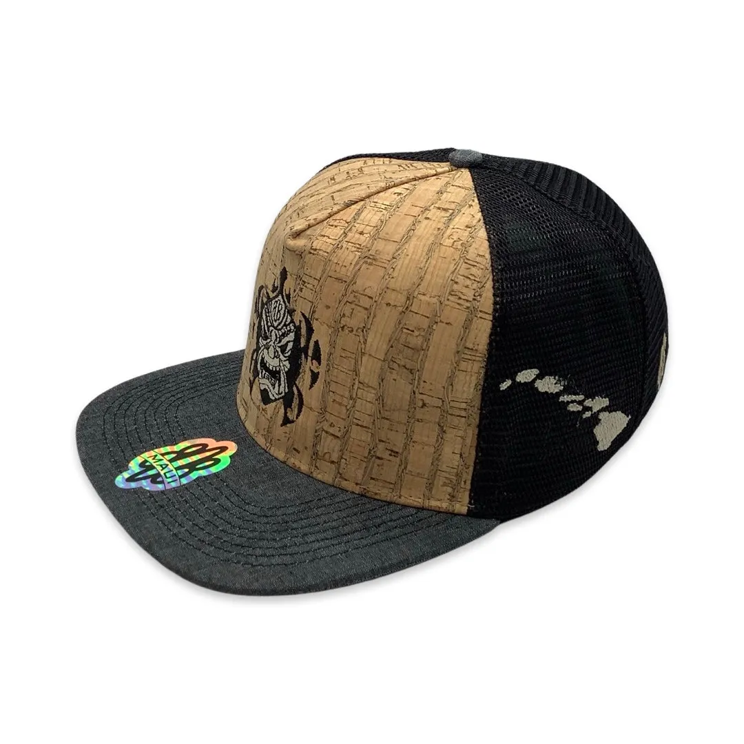 Tiki Honu Flatbill Trucker Hat