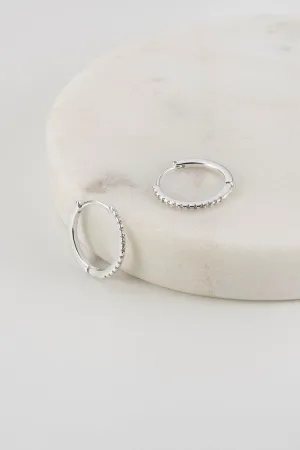 Tilly Hoop Earring - Silver