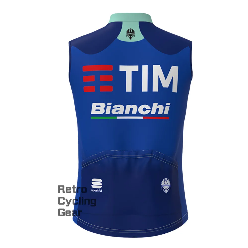 TIM Bianchi Fleece Cycling Vest