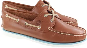 Timberland Boots Mens 2 Eye Classic Boat Shoe Rust