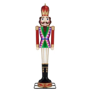 timeless Animated Nutcracker Blow Mold, 9 ft, by