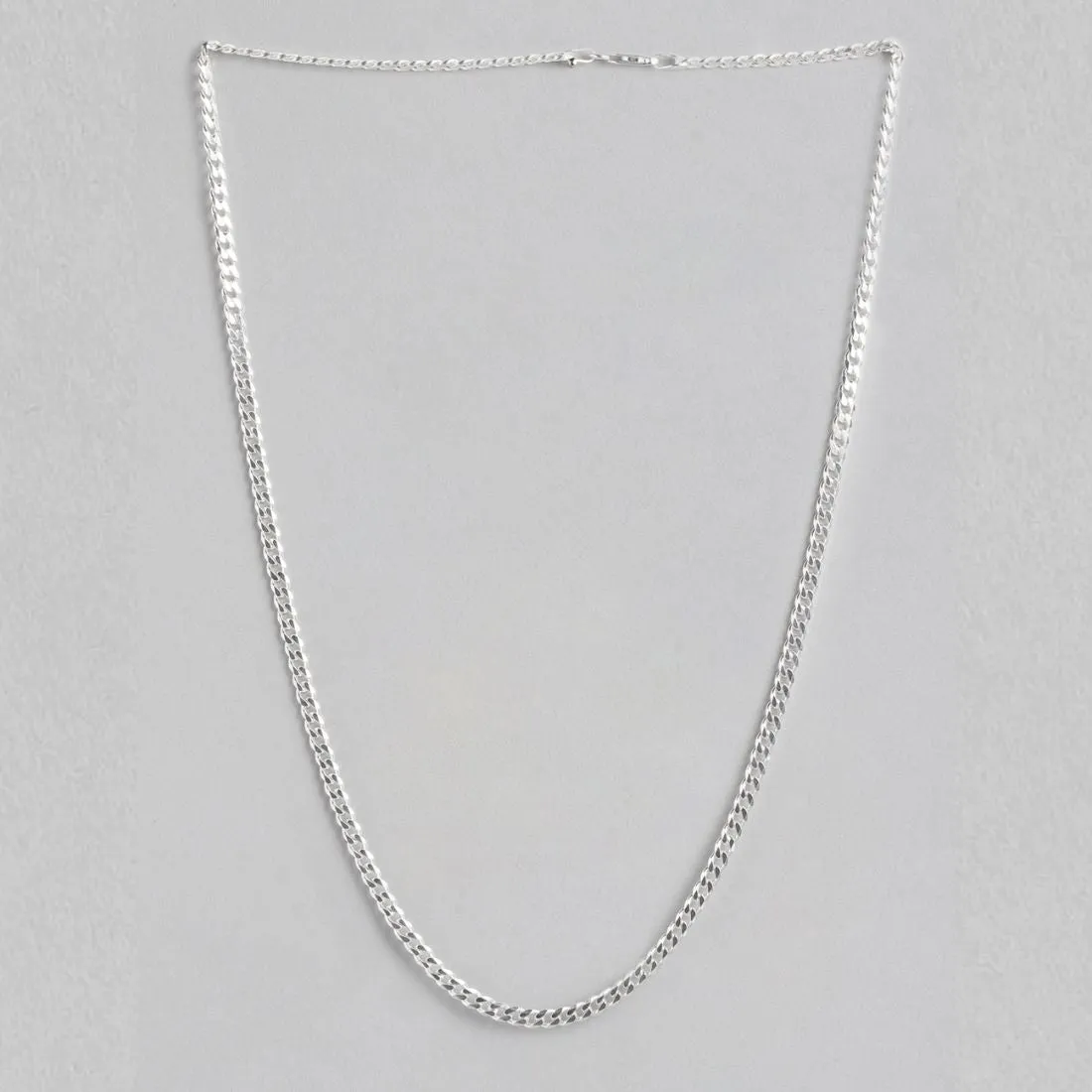 Timeless Silver Linkage 925 Sterling Silver Silver-Plated Chain for Him